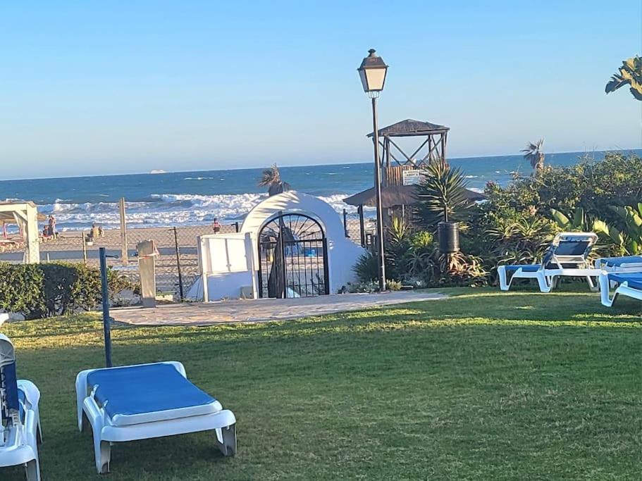 Casita Junto Al Mar En El Puerto De Cabopino Villa Marbella Exteriör bild